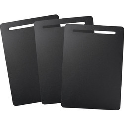 Fiskars - FunctionalForm Plastic Cutting Boards, Set of 3 - Home and Kitchen