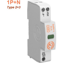 Αντικεραυνικό Type 2+3 20kA 1P+N/PE 255V AC