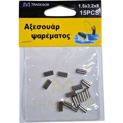 Συνδέσεις σύρματος διπλές - Clips - 1.5x3.2x8mm - 930570
