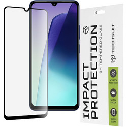 Techsuit Full Glue Full Face Tempered Glass Μαύρο (Xiaomi Redmi 14C)
