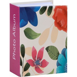 Άλμπουμ Φωτογραφιών Flower (100 Θέσεων 10Χ15) 13x17cm