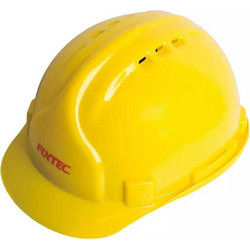 Κράνος Προστασίας Κίτρινο Fixtec FPSH034