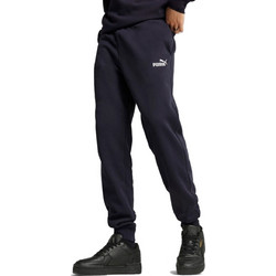 Puma Ανδρικό Παντελόνι Φόρμας Fleece με Λάστιχο Navy Μπλε 682606-16