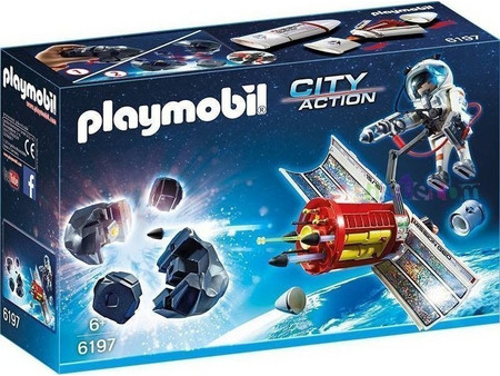 Playmobil City Action Διαστημικός Καταστροφέας Μετεωριτών για 6+ Ετών 6197