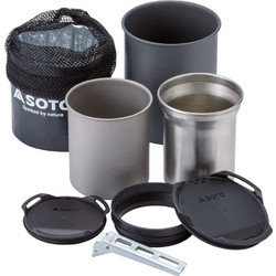 Φορητό Μαγειρικό Σετ Τιτανίου Thermostack Titanium Cook Set Combo Soto - SOD-521