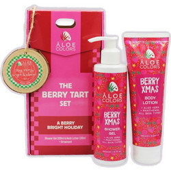 Aloe+ Colors The Berry Tart Shower Gel 200ml + Body Lotion 120ml + Ornament 1τμχ