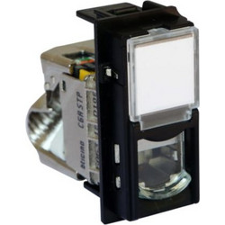 Living Now ΠΡ RJ45 CAT 6A STP 1ΣΤ Μαύρο Legrand - KG4279C6AS