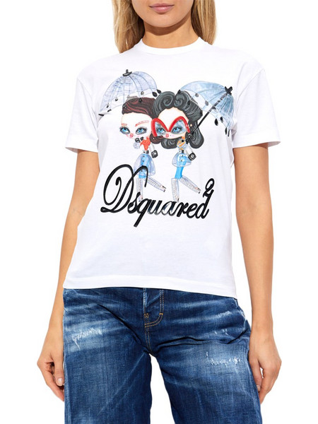 JUST RIGHT T-SHIRT WOMEN DSQUARED2