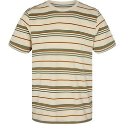 Anerkjendt Akrod Multi Stripe T-Shirt Ανδρικό - Olivine (901161-4070)
