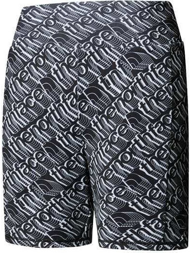 The North Face Girls Never Stop Bike Κολάν Σορτς Παιδικό - Black/Diags Logo Print (NF0A86Y03WO)