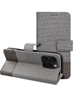 Θήκη κινητού Forcell Gomma Book for iPhone 17 Pro Max / 18 Pro Max Grey