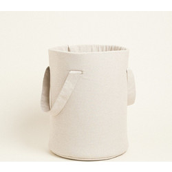 Beauty Home ΣΑΚΟΣ ΚΥΛΙΝΔΡΟΣ 43 x 30 cm ΜΠΕΖ ΧΡΥΣΟ LUREX