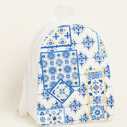 Beauty Home BACKPACK 43x35x23cm ΑΖΟΥΛΕΖΟΥ