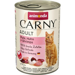Animonda Carny Adult Turkey, Chicken & Shrimps 400gr