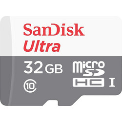 Sandisk Ultra microSDHC 32GB Class 10 UHS-I