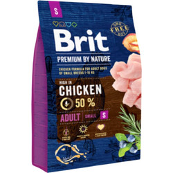 Brit Premium By Nature Adult Small with Chicken 3kg