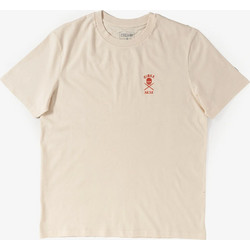 CIRCA Men Al 50 Skull Tee - NATURAL RAW/HERITAGE BROWN - LTS001-NTRLRAW/HRTGBN