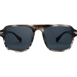 Bolon BL3100 C17 Ανδρικά Γυαλιά Ηλίου Aviator Κοκάλινα Μαύρα με Μαύρο Polarized Φακό