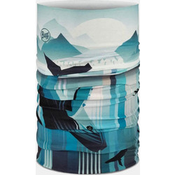 BUFF ORIGINAL ECOSTRETCH NECKWEAR GEM MALACHITE ΜΠΛΕ