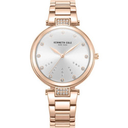 Kenneth Cole Modern Classic Γυναικείο Ρολόι με Ροζ Χρυσό Μεταλλικό Μπρασελέ KCWLG2237303