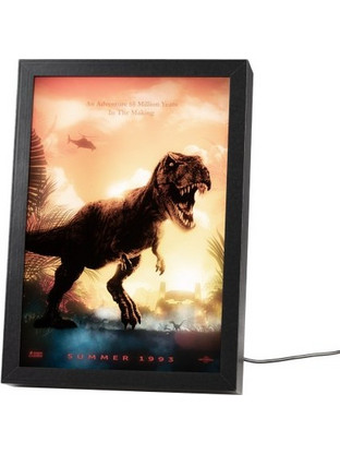 JURASSIC PARK - Framed LED Print 28x20x5cm