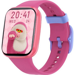 Smartwatch Wish 6 - Ροζ κάσα / Ροζ λουρί σιλικόνης