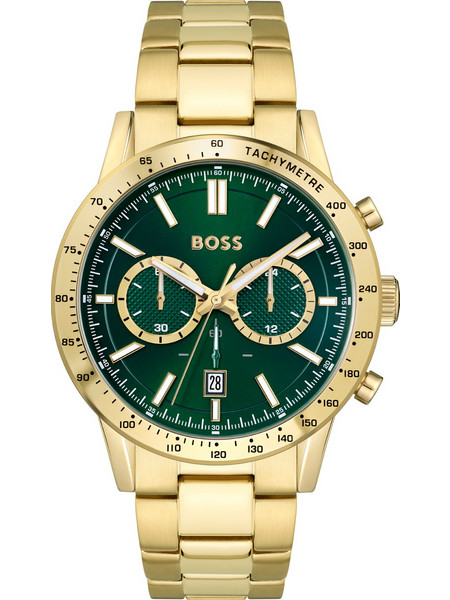 Hugo Boss Ανδρικό Ρολόι Χρονογράφος με Χρυσό Μεταλλικό Μπρασελέ 1513923