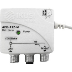 IKUSI IKU-3436 Τροφοδοτικό δορυφορικό APB-112-M 12VDC