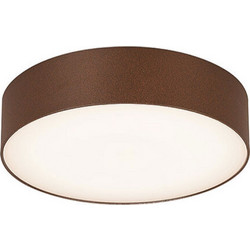Φωτιστικό Οροφής - Πλαφονιέρα Ronda RONDA20BK LED 20W 3000/4000/5000K 1700lm Φ22x5,2cm Corten Bot Lighting