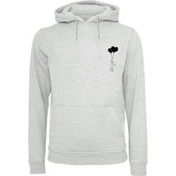 Love In The Air Fitted Heavy Hoody heather grey