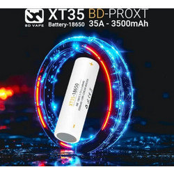 BD Vape High-End Battery BD-PRO XT35 18650 3500mAh 35A (1TEM)