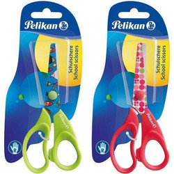 PELIKAN Σχολικό Ψαλίδι Fancy 5 13cm Blister - ΤΥΧΑΙΟ ΧΡΩΜΑ