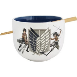 Σετ Μπολ κεραμικό + Chopsticks ATTACK ON TITAN - Survey Corps - Ramen Bowl 470ml AOT3EU-BWL-36038