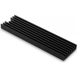 Axagon Ψύξη Μ.2 SSD 80mm SSD ALU body silicone thermal pads height 6mm Μαύρο CLR-M2L6