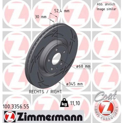 Zimmermann Δισκόπλακα - 100.3356.55
