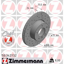Zimmermann Δισκόπλακα - 150.3427.52
