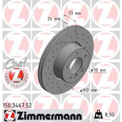 Zimmermann Δισκόπλακα - 150.3467.52