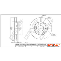Dr!ve+ Δισκόπλακα - DP1010.11.0408