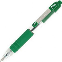 Zebra Z-Grip Mini Bulk Green Στυλό Gel 0.7mm Πράσινο