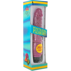 Seven Creations Jelly Ρεαλιστικός Δονητής Δονητής Jelly 21.5cm Lavender
