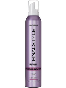 Montibello Finalstyle Αφρός Μαλλιών για Λάμψη Πολύ Δυνατό Κράτημα 320ml