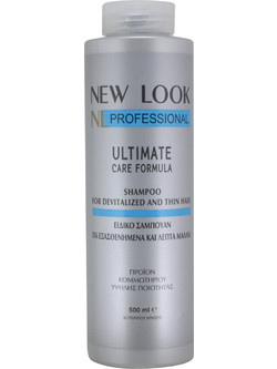 New Look Ultimate Care Formula Devitalized & Thin Hair Σαμπουάν για Επανόρθωση για Λεπτά Μαλλιά 500ml