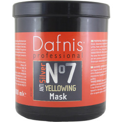 Dafnis Silver Anti Yellowing Μάσκα Μαλλιών για Προστασία Χρώματος για Βαμμένα Μαλλιά 1lt