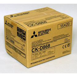 Mitsubishi MITSUBISHI 485085 CK-D868 Photo Paper + Ink