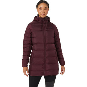 ASICS Γυναικείο Μπουφάν Χειμωνιάτικο Puffer Μακρύ Μπορντό 2032C154-500 ASICS Γυναικείο Μπουφάν Χειμωνιάτικο Puffer Μακρύ Μπορντό 2032C154-500