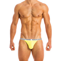 Ανδρικό Eggs Tanga Modus Vivendi 09811_yellow Κίτρινο