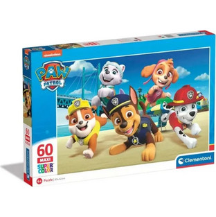Παιδικό Puzzle Clementoni Supercolor Paw Patrol 60 Κομμάτια