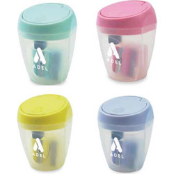 Adel Pastel colour ξύστρα βαρελάκι (ΠΑΚ16)