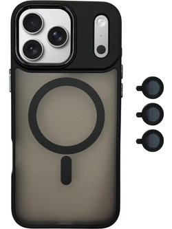 Θήκη MagSafe Magnetic για Apple iPhone 17 Pro Max - Μαύρο