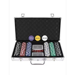 Σετ 300 Μάρκες Poker σε Βαλίτσα